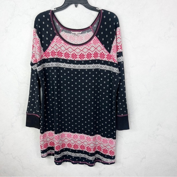 [VS] Thermal Sleep Shirt Dress